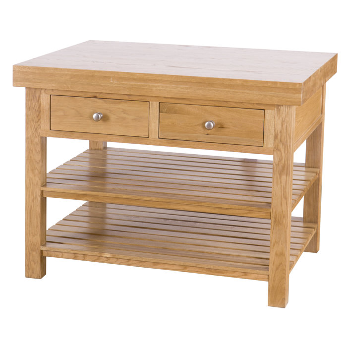 Union Rustic Metzgerblock Kücheninsel Aguilar | Wayfair.de